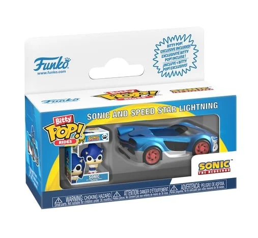 Sonic Bitty POP! Ride Vinyl Figure Speed Star w/Sonic 2.5 cm